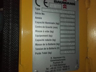 Chariot élévateur latéral multidirectionnel Baumann ECU30/14/129,60ST - 7