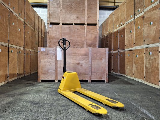 Transpalette accompagnant Microlift P15SE