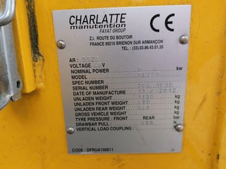 Tracteur industriel Charlatte TE206 - 12