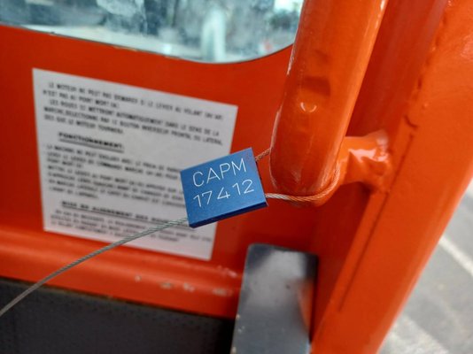 Chariot élévateur latéral multidirectionnel AMLIFT C50-14 40 SL