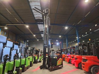 Chariot à mât rétractable Hangcha CQD18-XC5D-SI - 12